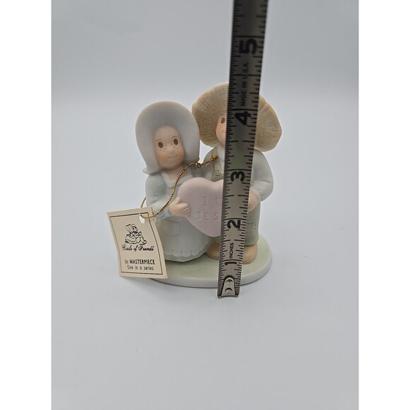 Homco Masterpiece Circle of Friends I Love Jesus 1994 Rare Retired Vintage - Picture 9 of 12